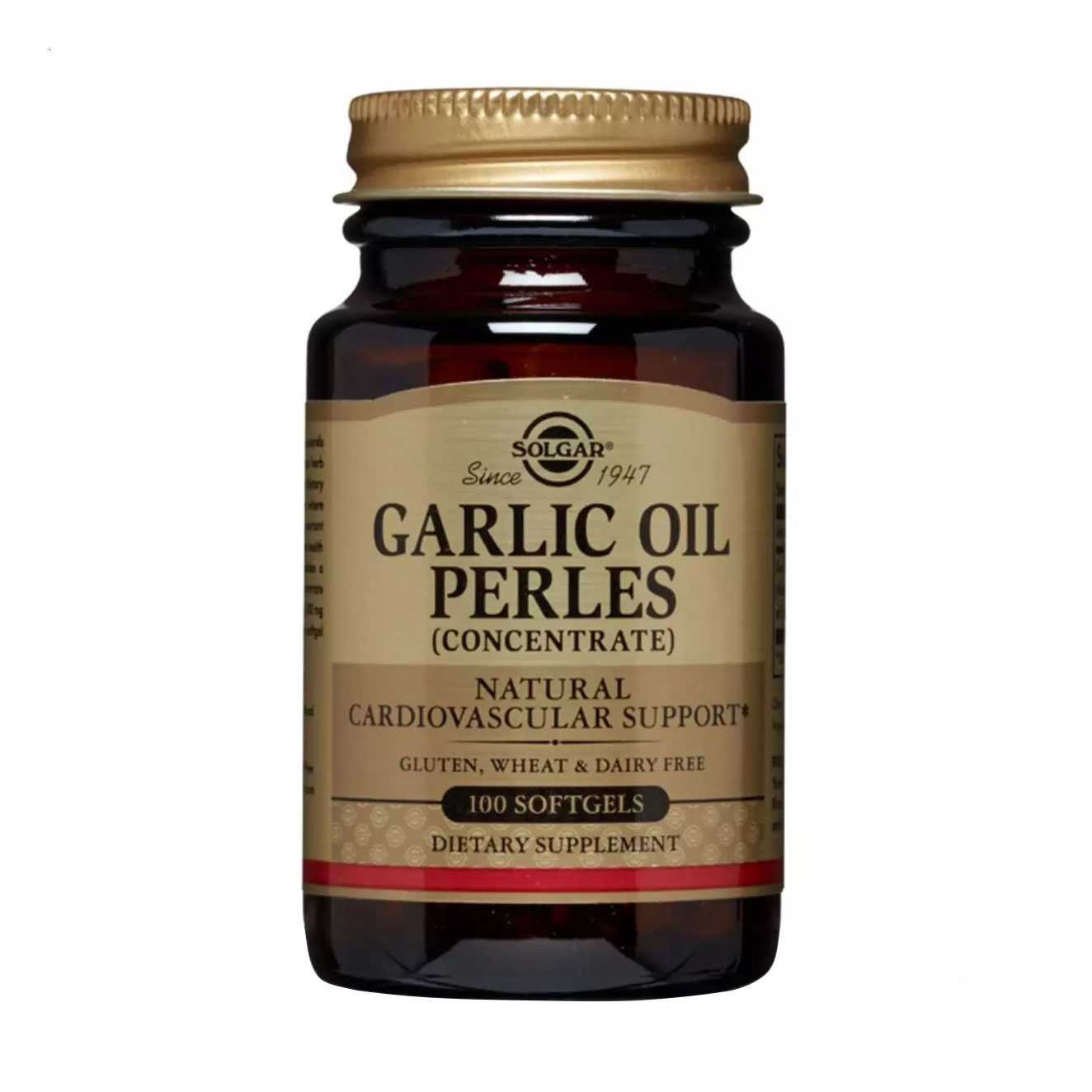 Олія часнику Solgar Garlic Oil Perles Concentrate, 100 капсул